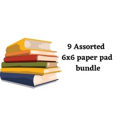 Assorted 6x6 Paper Pad Bundle