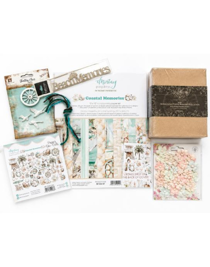 Mintay Coastal Memories -Sea Themed Scrapbook Kit