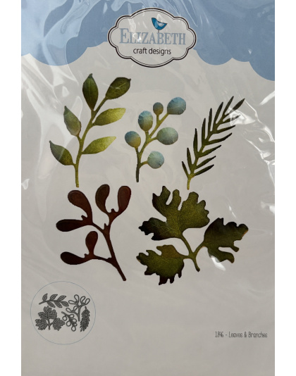 Elizabeth Craft Cutting Dies - 1846 Leaves and Branches