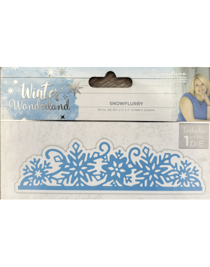 Crafters Companion Winter Wonderland Collection Cutting Dies - Snowflurry