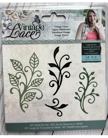 Crafters Companion Vintage Lace Collection Cutting Dies - Vintage Vines