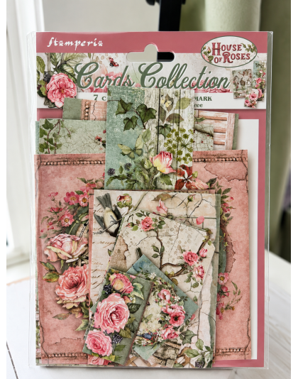 Stamperia "House of Roses" Collection Card Kit