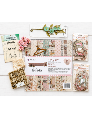 Prima Buttons and Keepsakes Kit