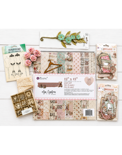 Prima Buttons and Keepsakes Kit