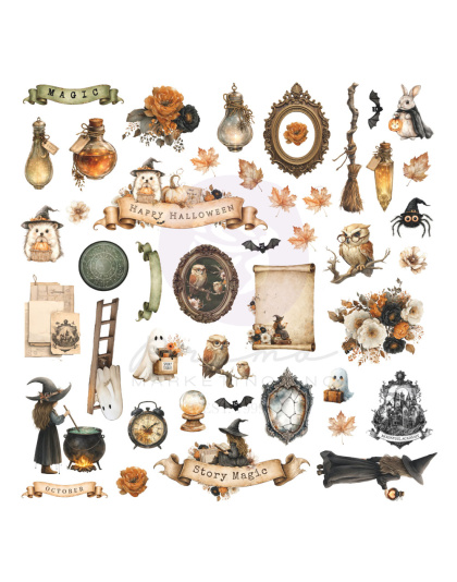 Made of Magic Collection Ephemera Pack – 90 pcs