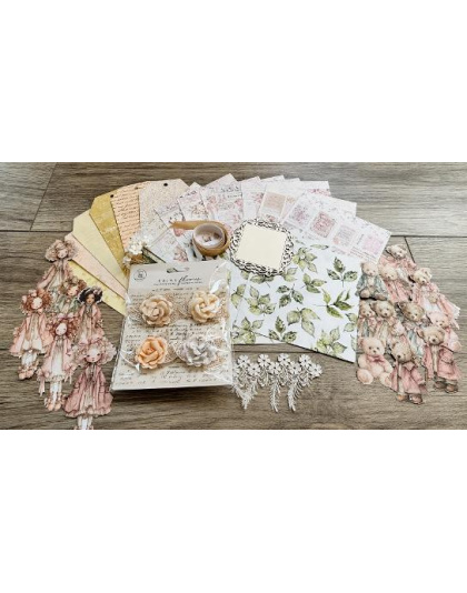 Prima Buttons and Keepsakes Tag Making Kit
