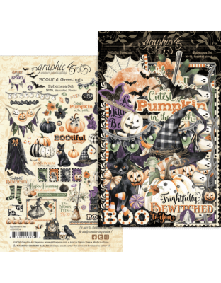 BOOtiful Greetings Ephemera Set